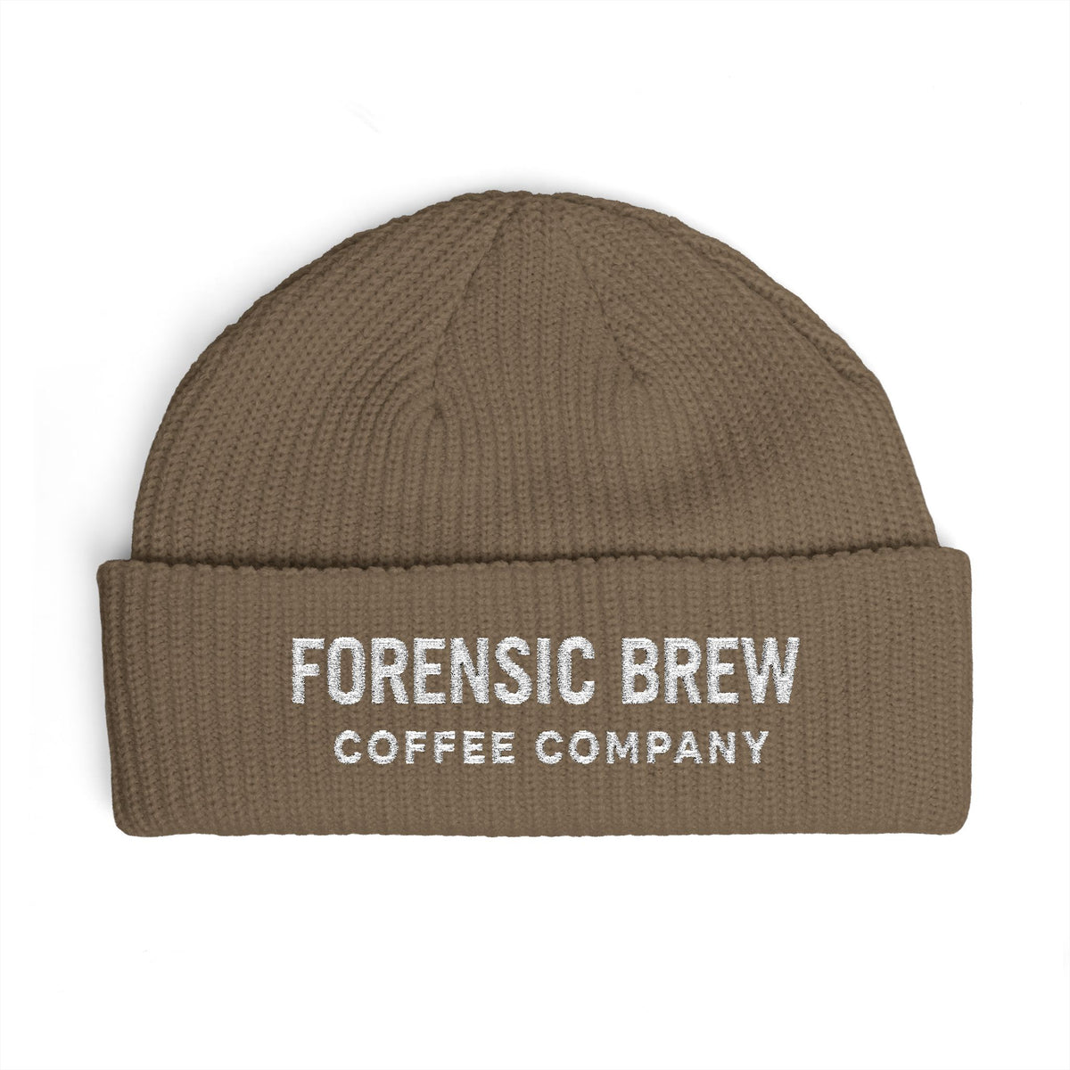 Forensic Brew Coffee Company Cuff Beanie