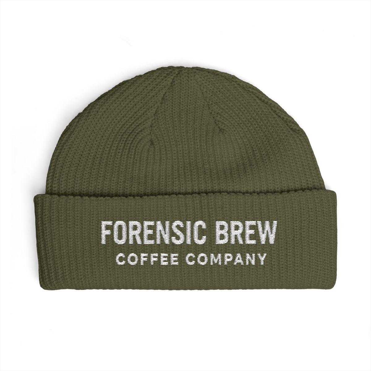Forensic Brew Coffee Company Cuff Beanie