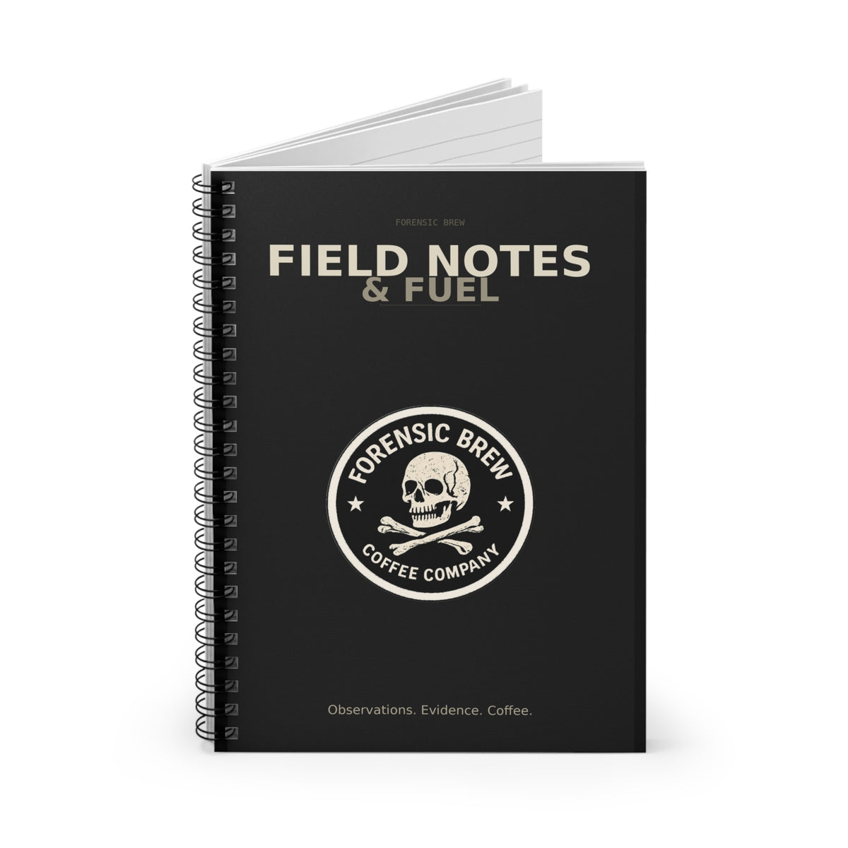 Field Notes & Fuel Forensic Brew Ruled Notebook