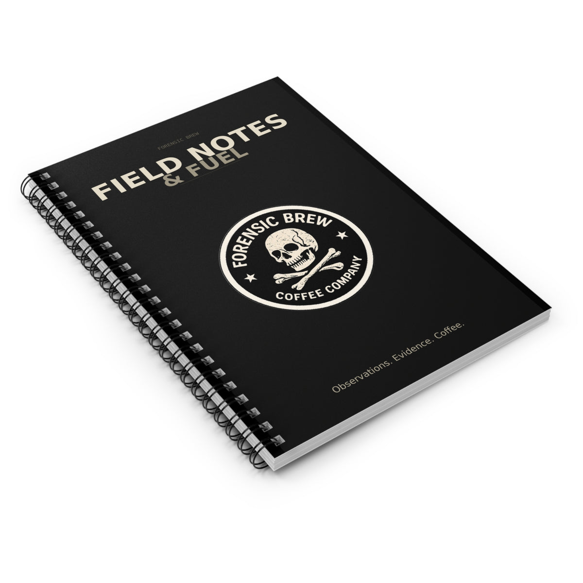Field Notes & Fuel Forensic Brew Ruled Notebook