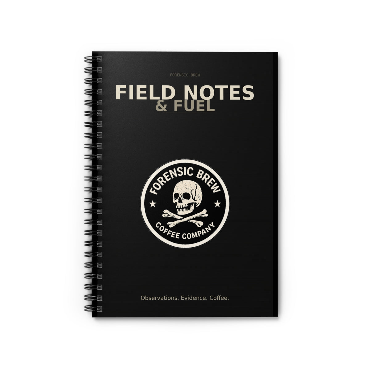 Field Notes & Fuel Forensic Brew Ruled Notebook