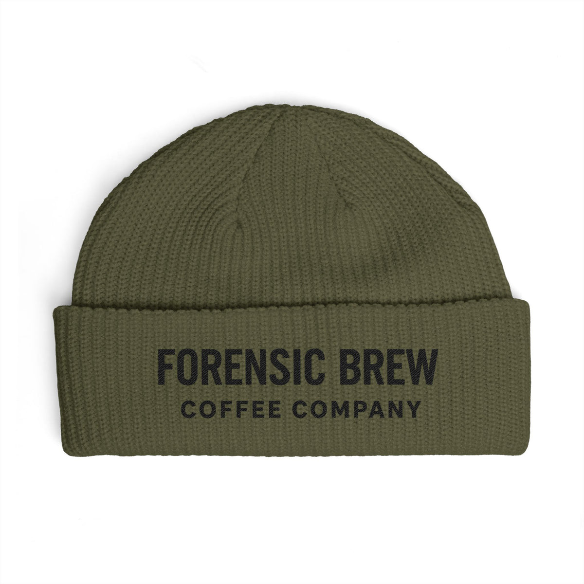 Forensic Brew Coffee Company Cuff Beanie