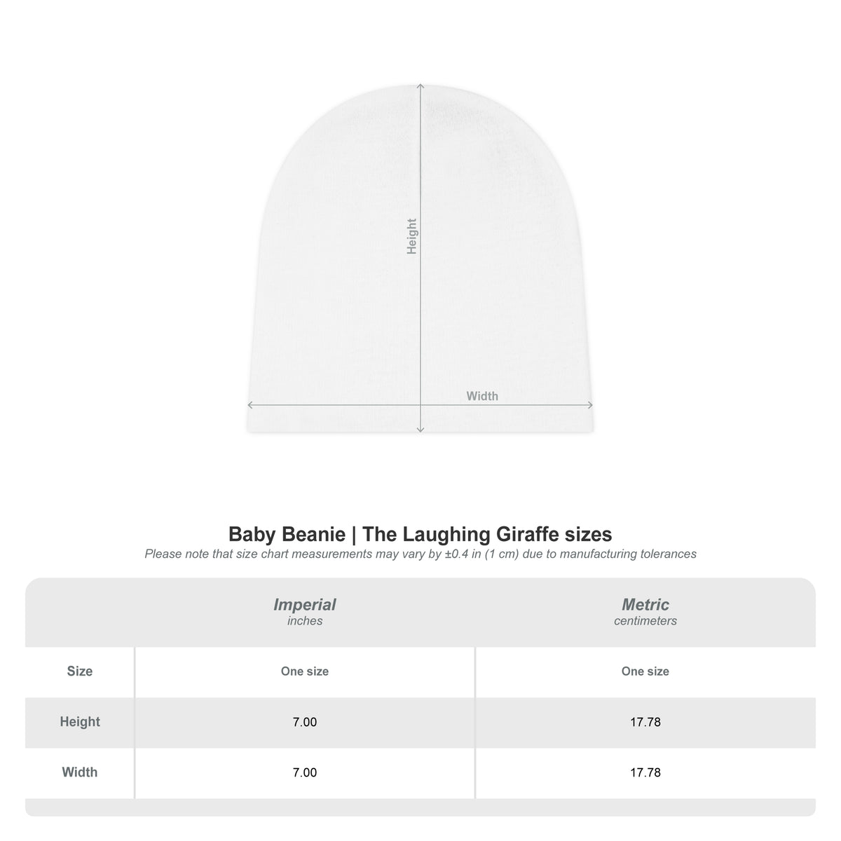 Forensic Brew Coffee Company Baby Beanie